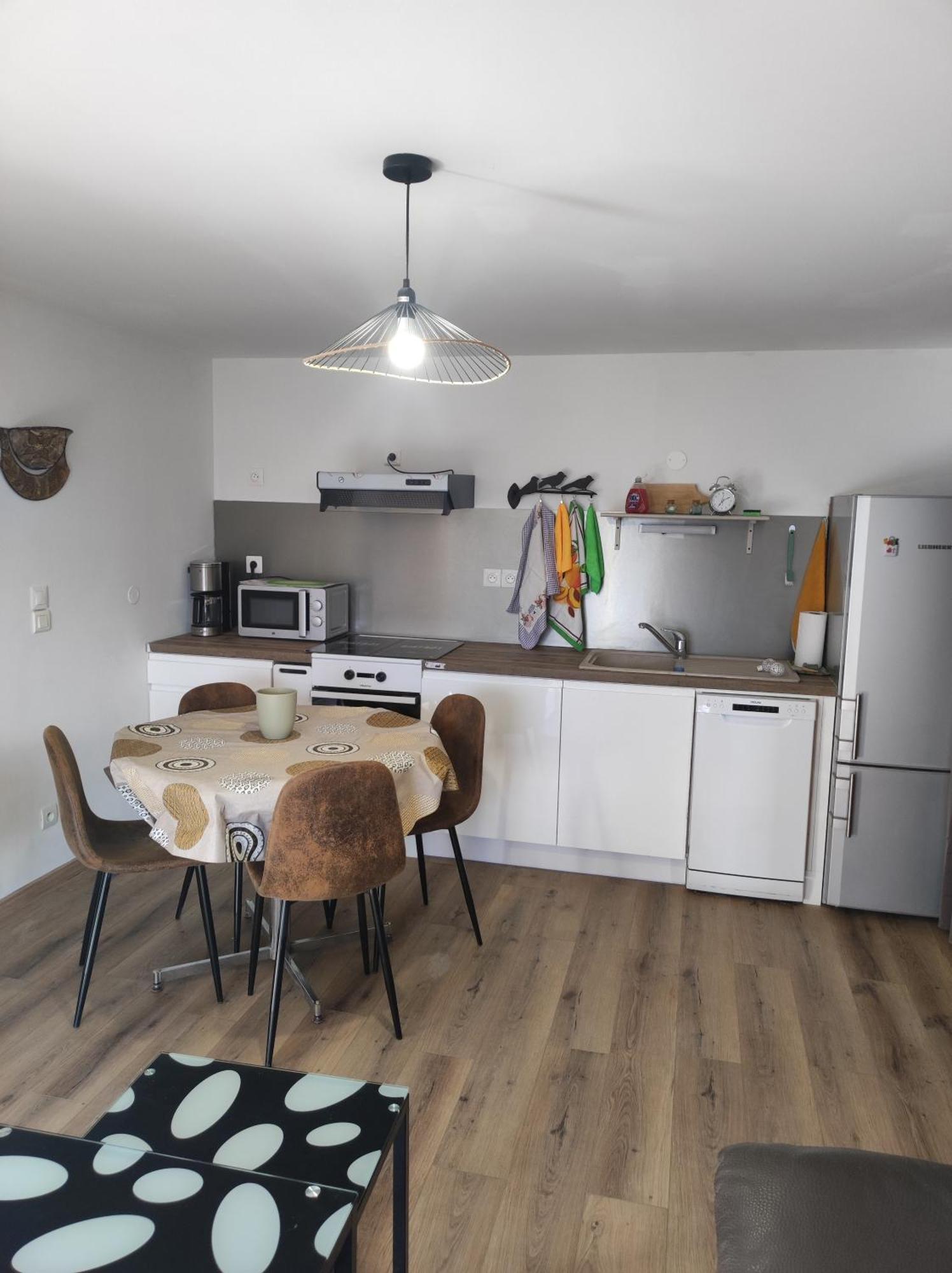 Ferienwohnung F2 Exterieur Lit King Size Brives-Charensac Exterior foto